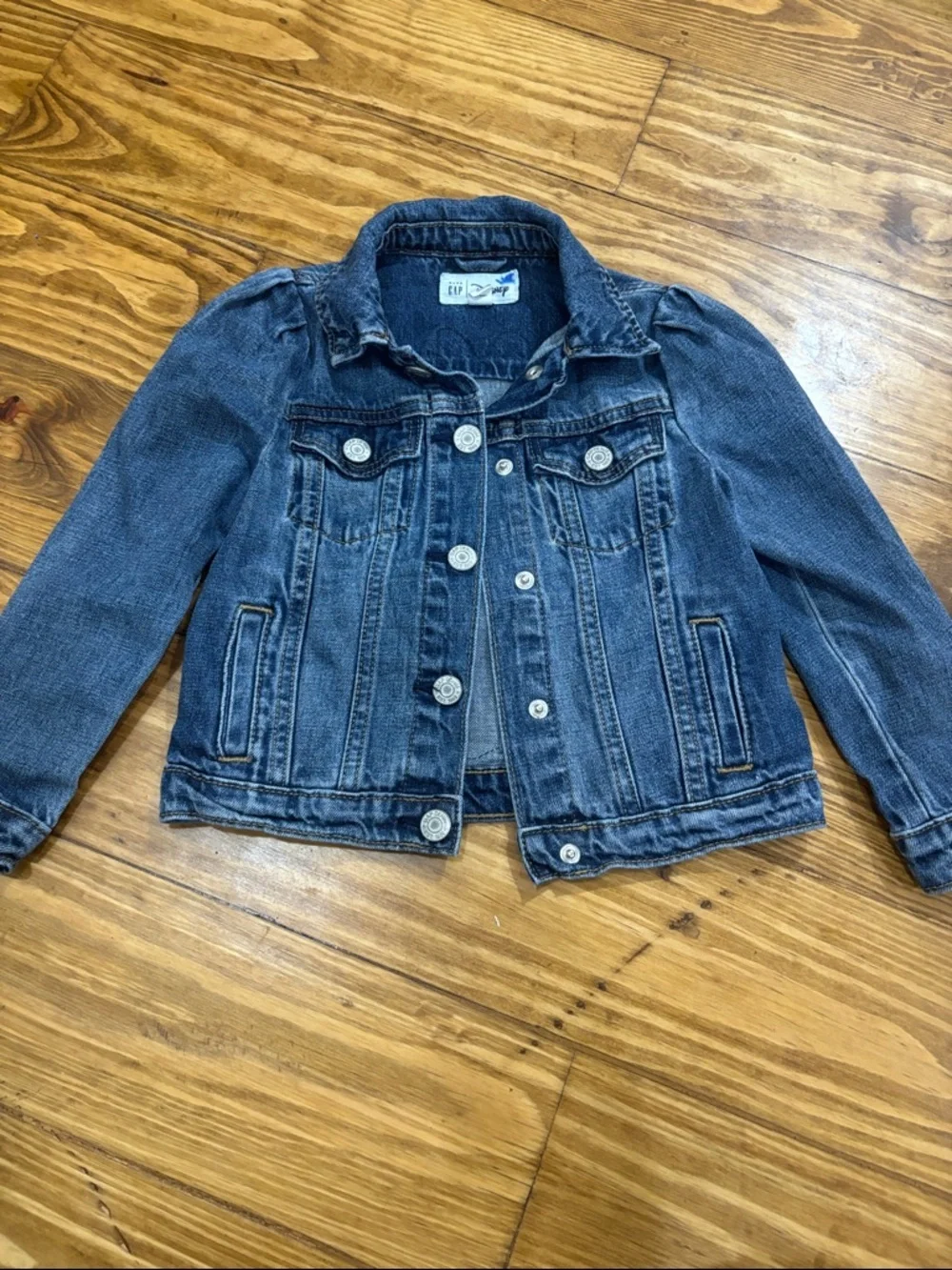 Baby Gap Disney Minnie Mouse Denim Jacket Size Girls 5